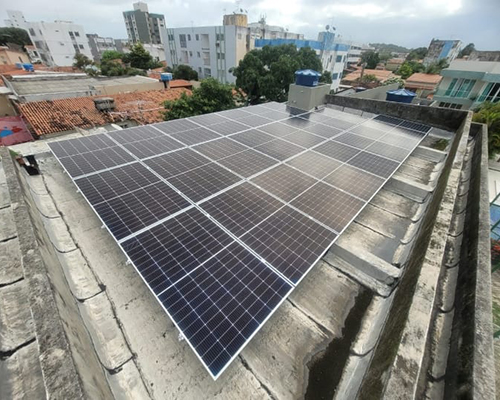 Localização: Olinda-PE Potência: 18.40kwp