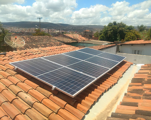 Localização: Bezerros-PE Potência: 1.50kwp