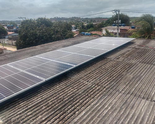 Localização:Olinda-PE Potência:4.95kwp