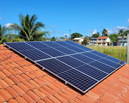 Localização: Barra de Sirinhaém-PE Potência: 4.50kwp
