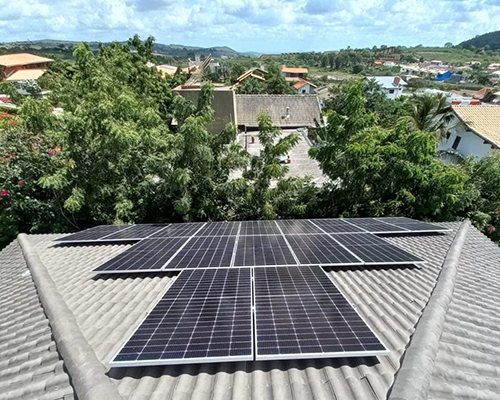 Localização: Gravatá-PE Potência: 8.80kwp
